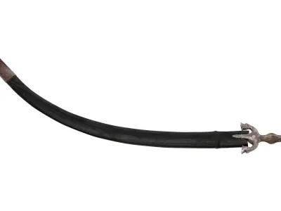 Pulwar sword 3D model