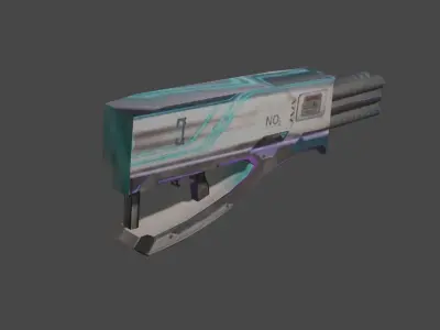 Gl-2020 Brezzy Low-poly 3D model