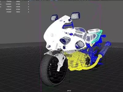 Suzuki MOTO 3D model