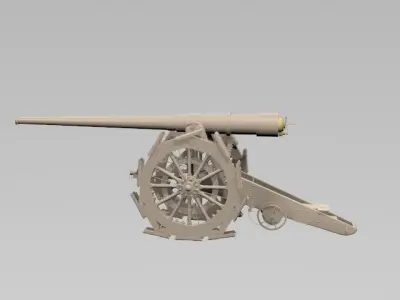 gun bomb 3D model