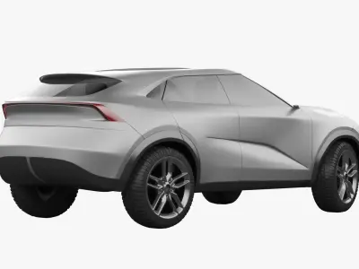 Future Concept Car 3D model