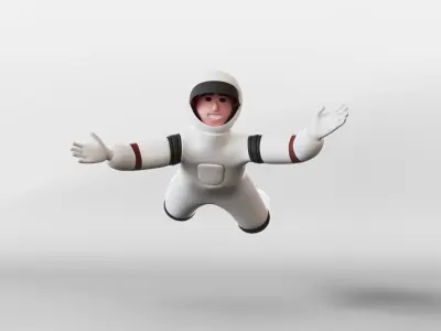 38 Rigged 3D Characters - 12 Animations per model Low-poly 3D model