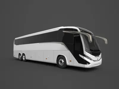 Marcopolo Paradiso G8 1200 2021 Low-poly 3D model