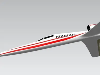 air plan 3D print model