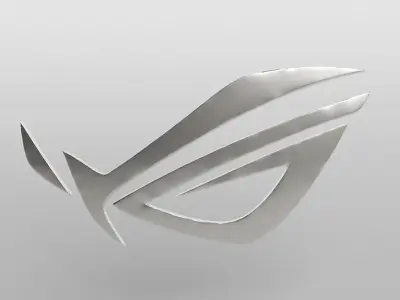 ROG Logo version1 007 Free low-poly 3D model