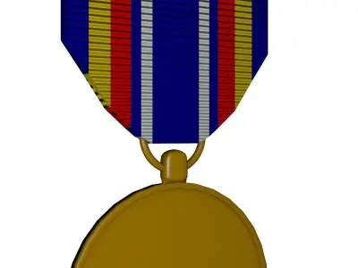 Global War on Terrorism Service Medal 3D model