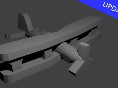 German Fi 167 Torpedo Bomber Aircraft Free 3D print model