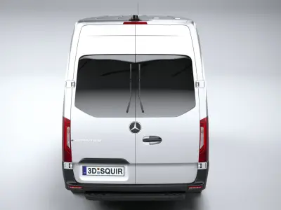 Mercedes-Benz Sprinter Van Long 2025 3D model purchase