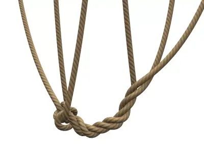 Rope Wire 3D model