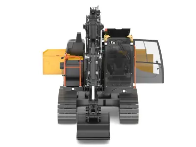 Volvo Medium Crawler Excavators EC160E 3D model