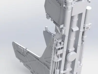 Ejection seat Martin Baker MK14 STL FILES ONLY 3D print model