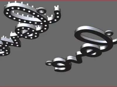 Love Necklace Free 3D print model