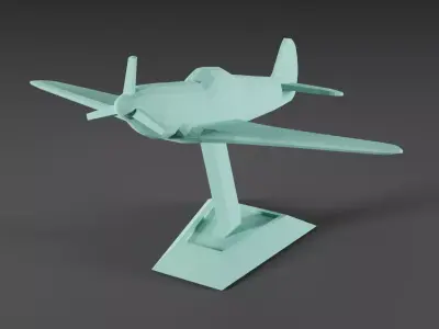 Yak-3 plane 3D print model