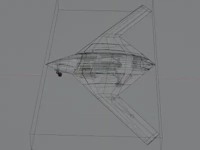 Northrop Grumman RQ-180 White Bat - FREE Free low-poly 3D model
