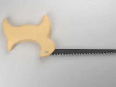 Pocket saw 3D model