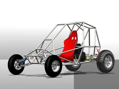 buggy 3D model buy
