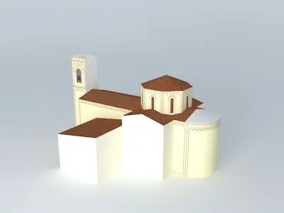 Church Estartit Free 3D model