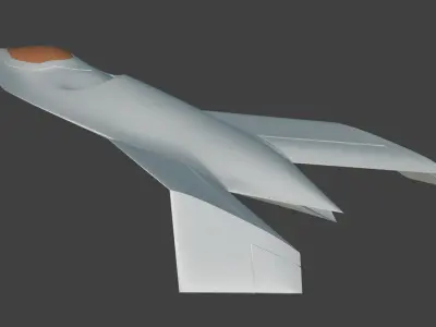 Boeing YF-118 3D print model