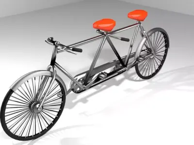 Bicycle - Cruiser 3D model