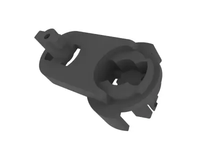 Oven flap part of motor for Passat Volkswagen Golf 1K1907511C 3D print model