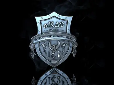 Alpha Kappa Delta Phi 3D print model