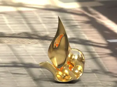 sculpture  Free low-poly 3D model