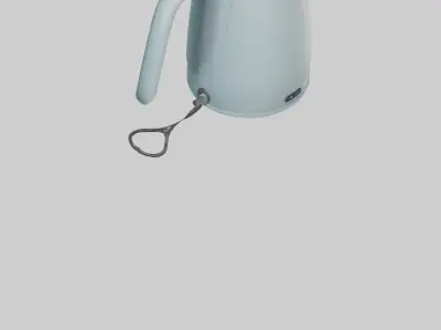 Electric kettle model Low-poly 3D model
