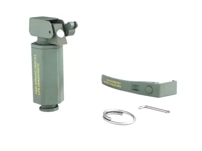 DM51 Hand Grenade Low-poly 3D model purchase