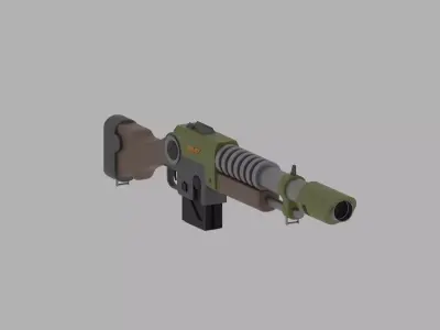 Lasgun Lucius    Warhammer 40k Free 3D model