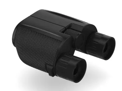 10x25mm Binocular 3D model