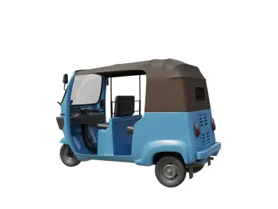 Tricycle TUK TUK 3D model buy
