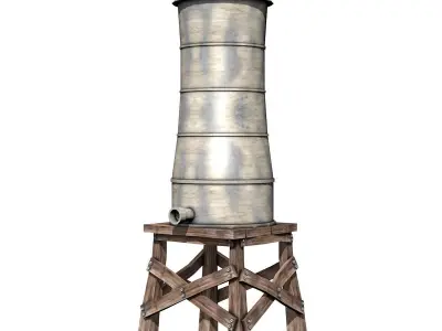 Water Tower 3D model buy