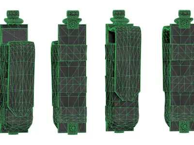 511 MP5 SINGLE POUCH Low-poly 3D model