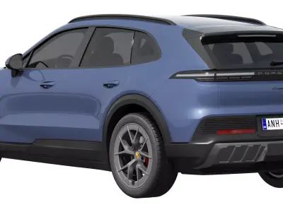 Porsche Cayenne S Electric 2026 3D model