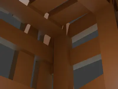 Explosion TNT Plus Wooden Boards PACK Low-poly 3D model