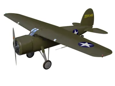 LOCKHEED VEGA 5B 3D model buy
