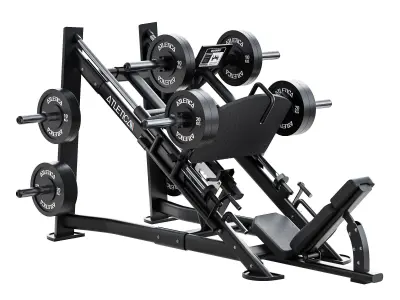 HyperLeg Beinpresse  Fitnessstudio-Qualitat 3D model