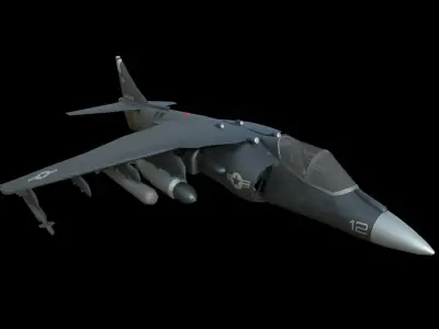 Military Vehicle Pack 01  Low-poly 3D model