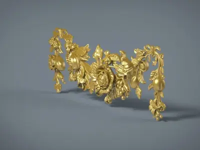 Swag Onlay  3D print model