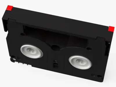 MiniDV Tape 3D model