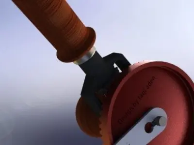 Hand drill Free 3D model