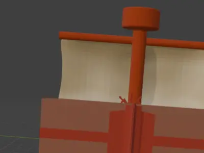 sailing ship Free 3D model