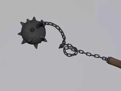 Medieval Mace 3D model