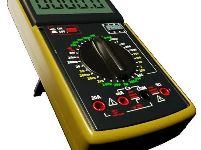 Digital AVO Meter 3D model