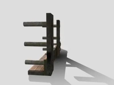 Inkle Loom Low-poly 3D model