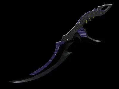 MINI SWORD Low-poly 3D model