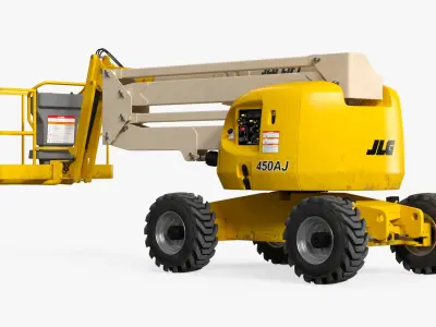  JLG Aerial Work Platform 450AJ Lift Yellow 