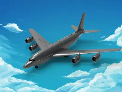 Boeing RC-135 3D model