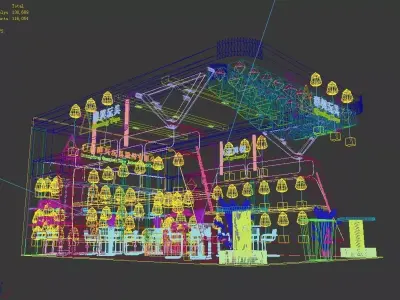 Exhibition - Area - 9X6-3DMAX2010-0108 3D model