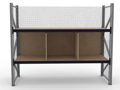 Picking rack system  3D model